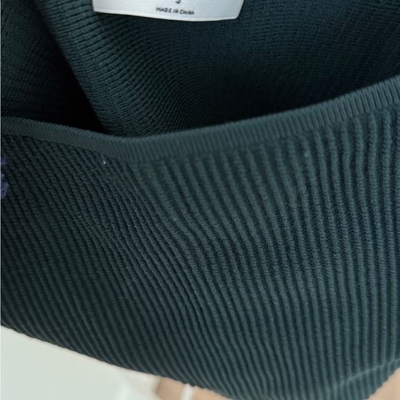 Babaton Black Ribbed Tank Top - Picture 2 of 2